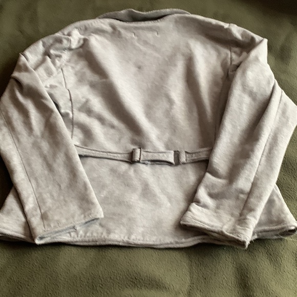 Coldwater Creek heather gray, long sleeve jacket.  Size 8. - Picture 6 of 13